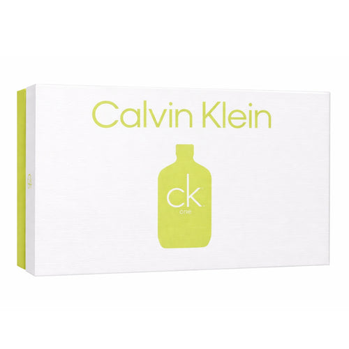 Calvin Klein One Gift Set (Perfume + Body Wash + Body Moisturizer) for Men and Women