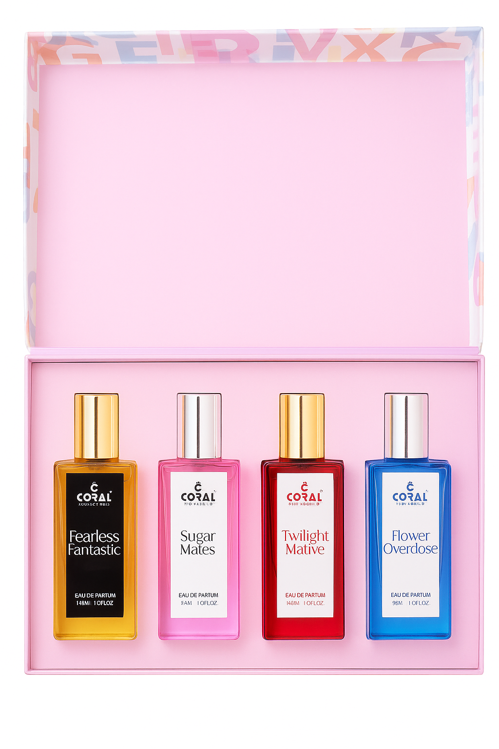 Coral Gift Set for Women – 4 x 30ml Eau de Parfum