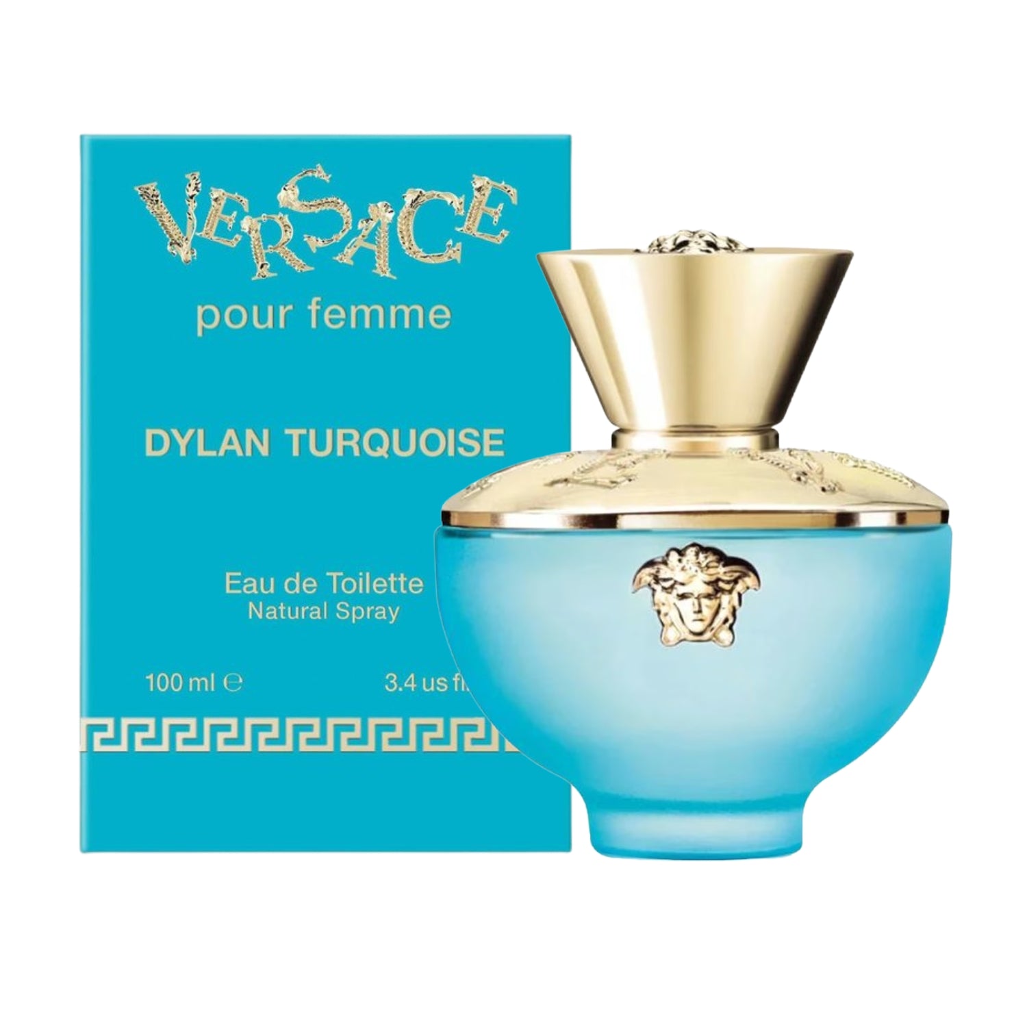 Versace Pour Femme Dylan Turquoise Eau De Toilette For Women – 100ml