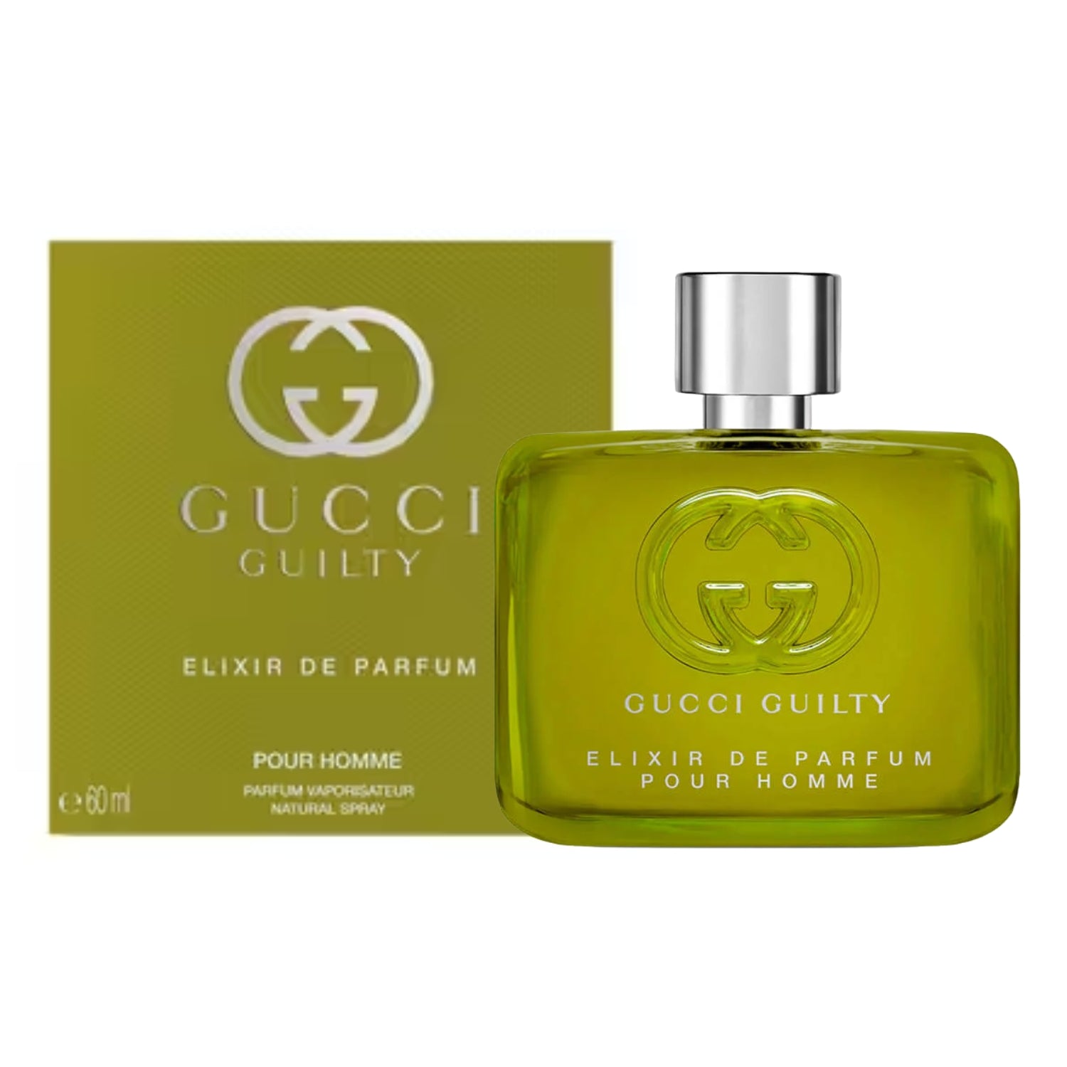 Gucci Guilty Elixir de Parfum pour Homme – 60ml – Coral Perfumes India