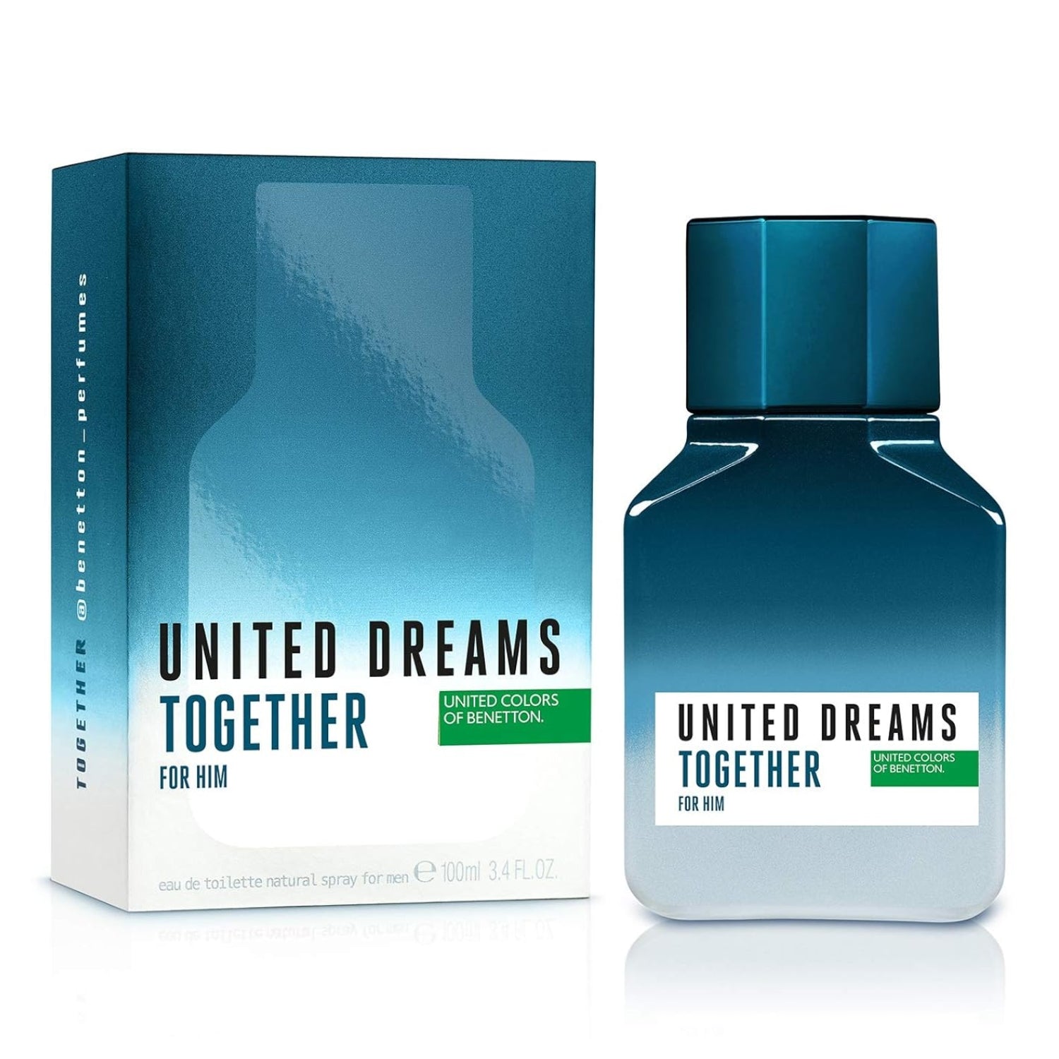 United Colors of Benetton Together For Him Eau De Toilette For Men – 100ml