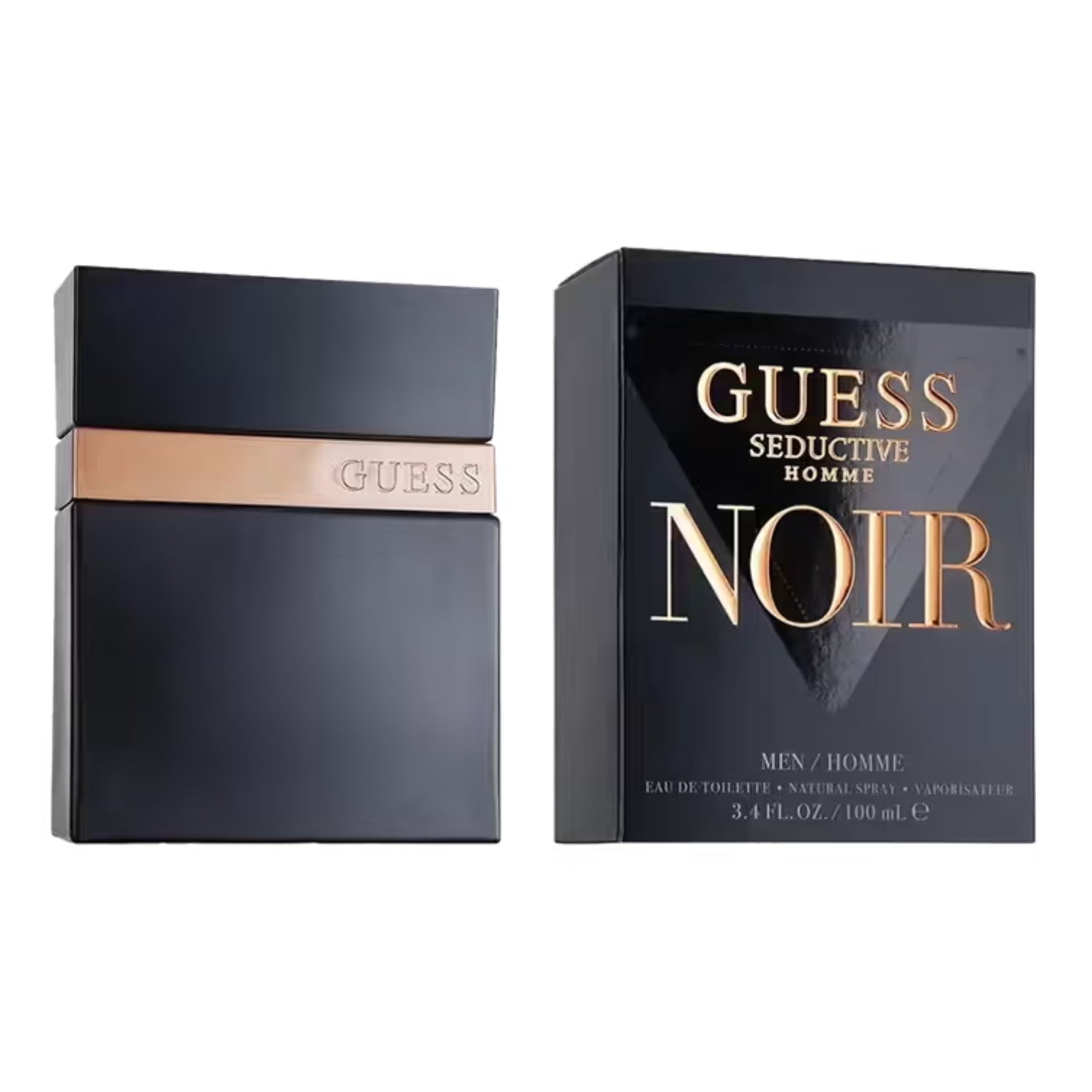Guess Seductive Homme Noir Eau De Toilette For Men – 100ml