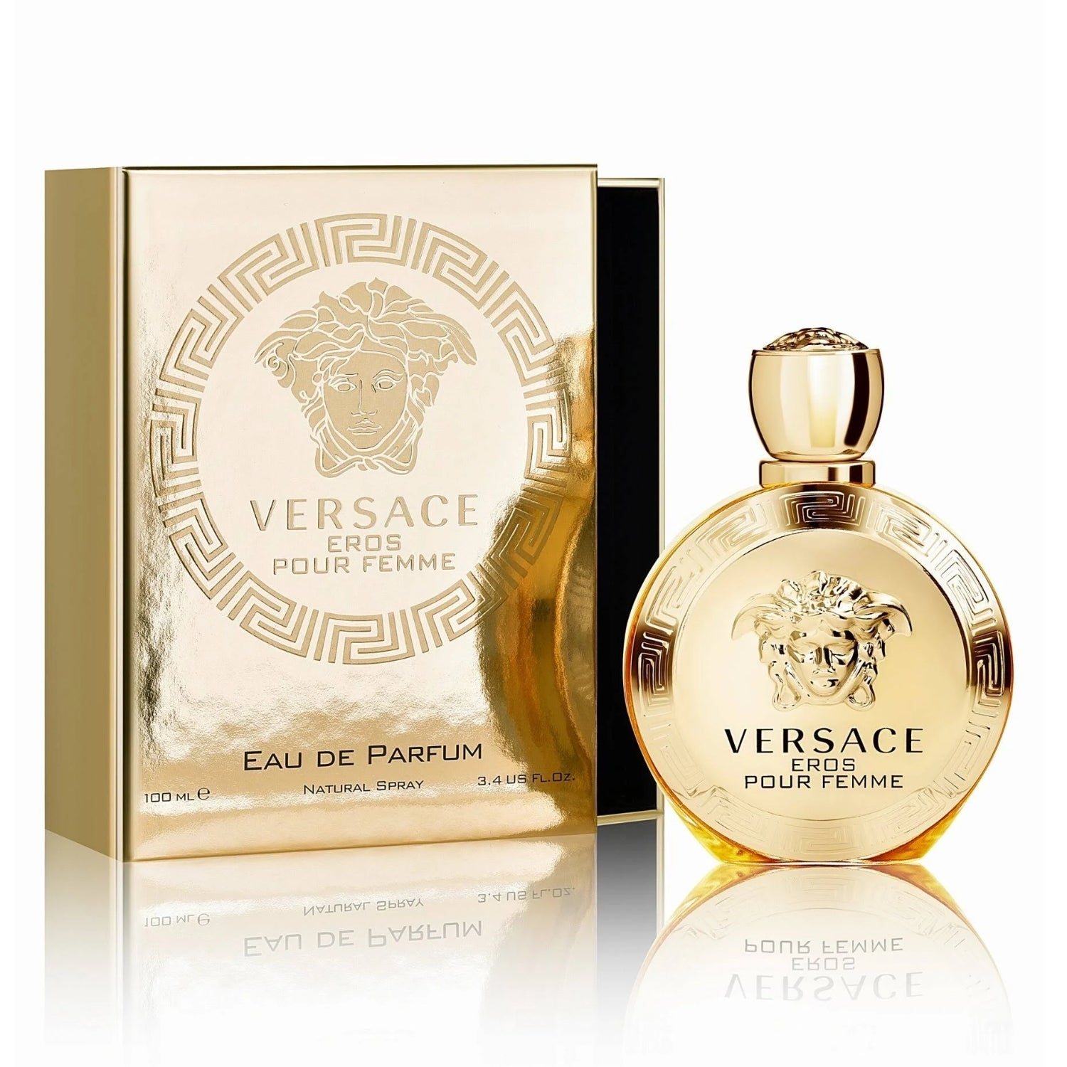 VERSACE EROS POUR FEMME 香水100ml 箱無し Versace Eros Pour Femme Eau De Parfum For Women – 100ml – Coral