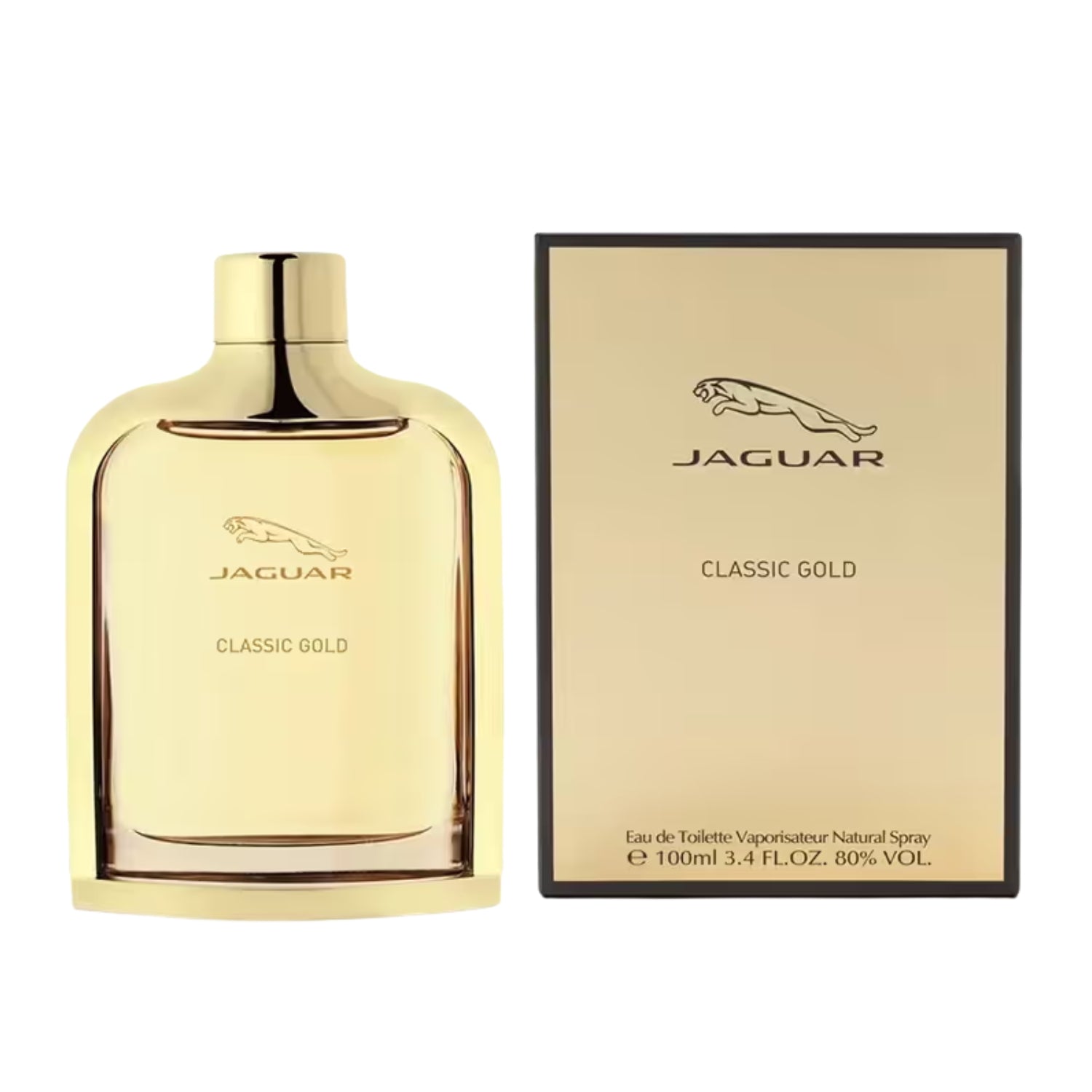Jaguar Classic Gold Eau De Toilette For Men – 100ml