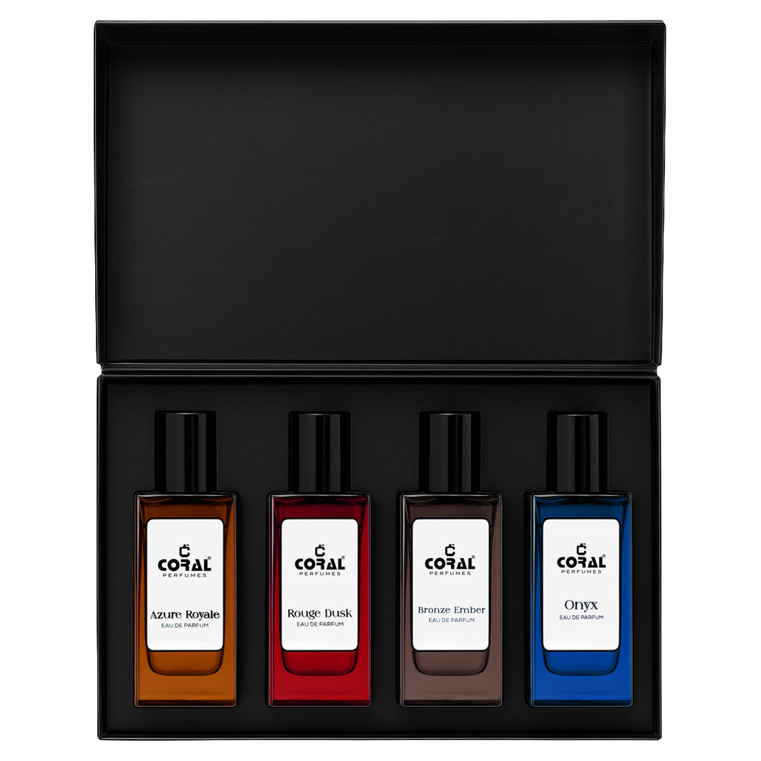 Coral Gift Set for Men – 4 x 30ml Eau de Parfum