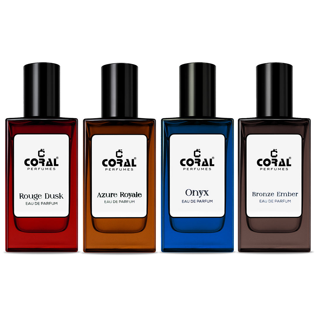 Coral Gift Set for Men – 4 x 30ml Eau de Parfum