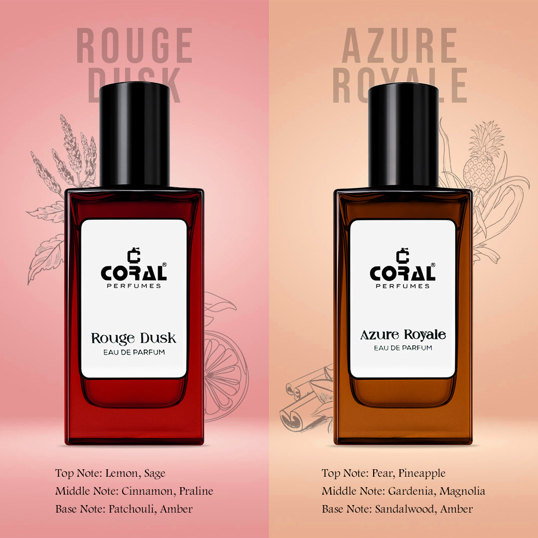 Coral Gift Set for Men – 4 x 30ml Eau de Parfum