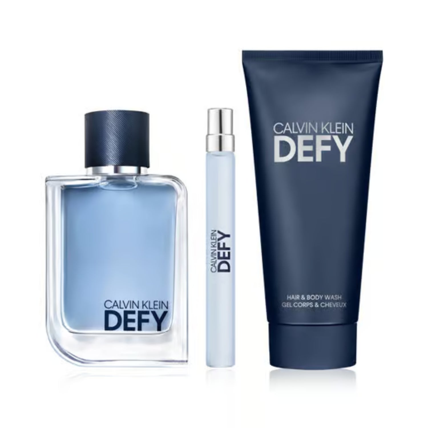 Calvin Klein Defy Gift Set (Perfume + Body Wash) For Men