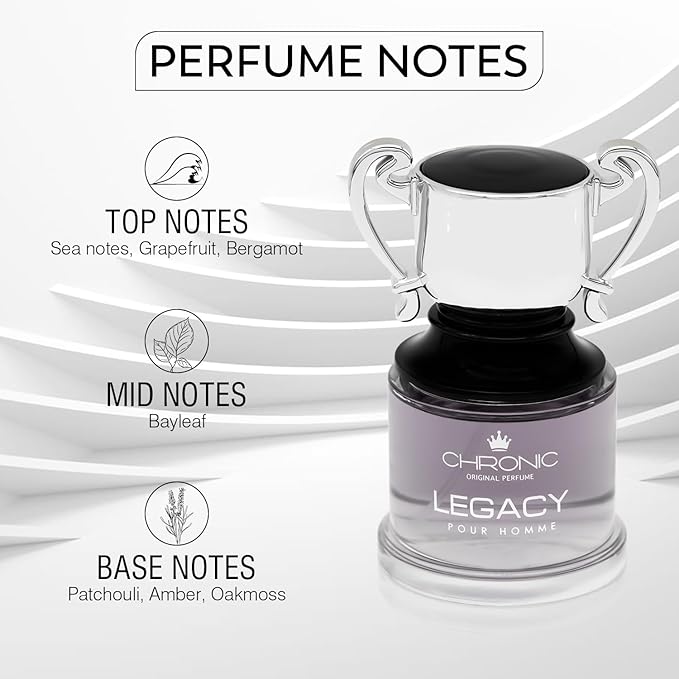 Chronic Legacy Eau de Toilette for Men – 100ml