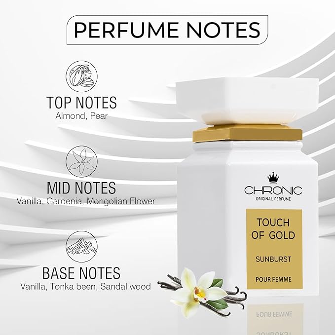 Chronic Touch of Gold Eau de Parfum for Women – 100ml