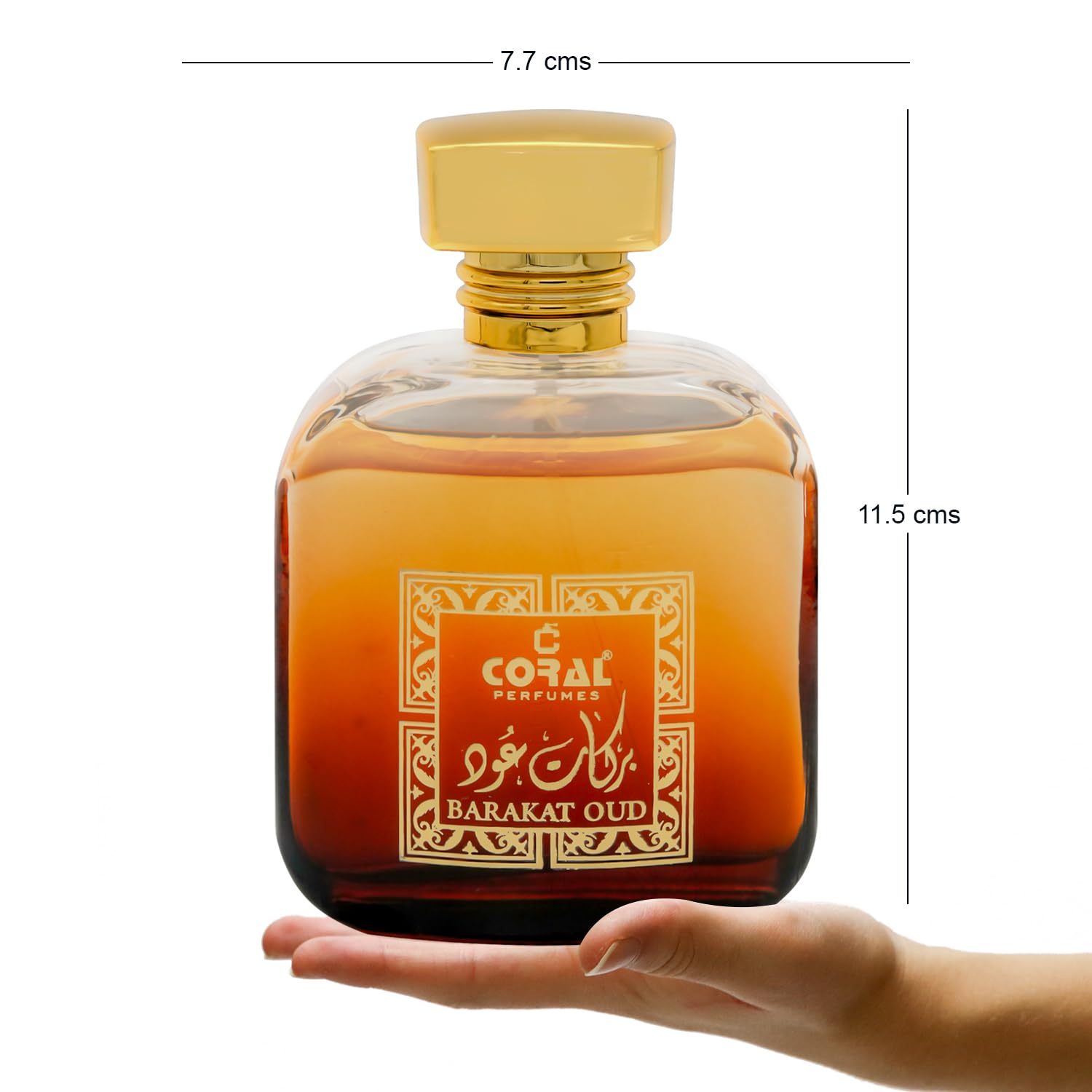 Coral Barakat Oud Eau de Parfum for Unisex – 100ml