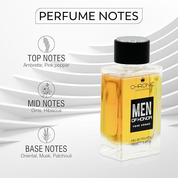Chronic Men of Honor Eau de Toilette for Men – 100ml
