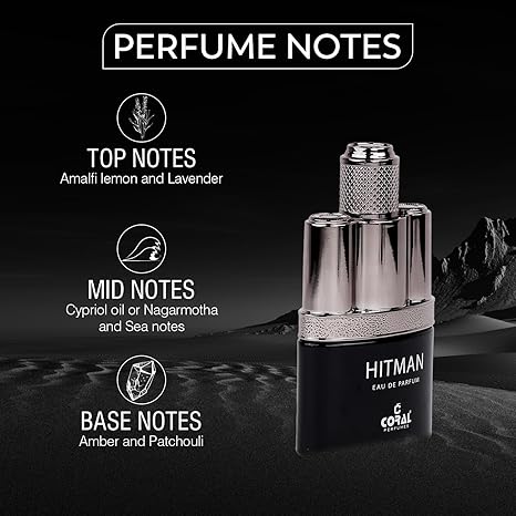 Coral Hitman Eau de Parfum for Men – 100ml