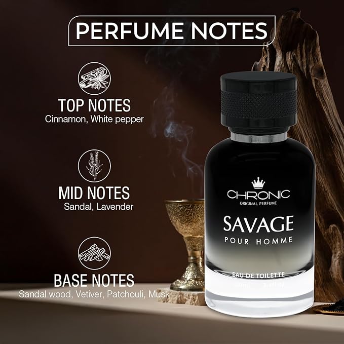 Chronic Savage Eau de Toilette for Men – 100ml