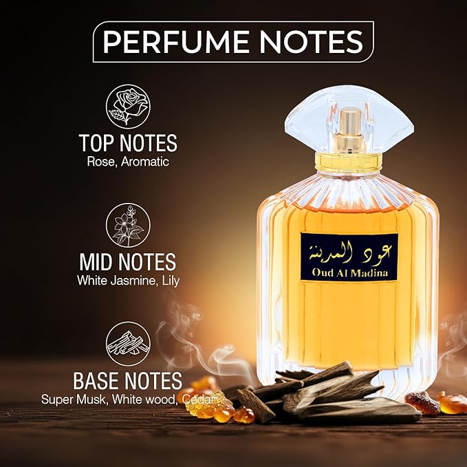 Chronic Oud Al Madina Eau de Parfum for Unisex – 100ml