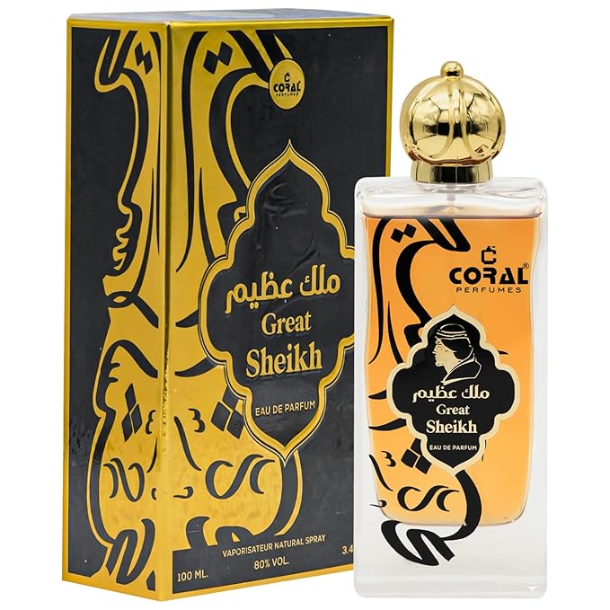 Coral Great Sheikh Eau de Parfum for Unisex – 100ml