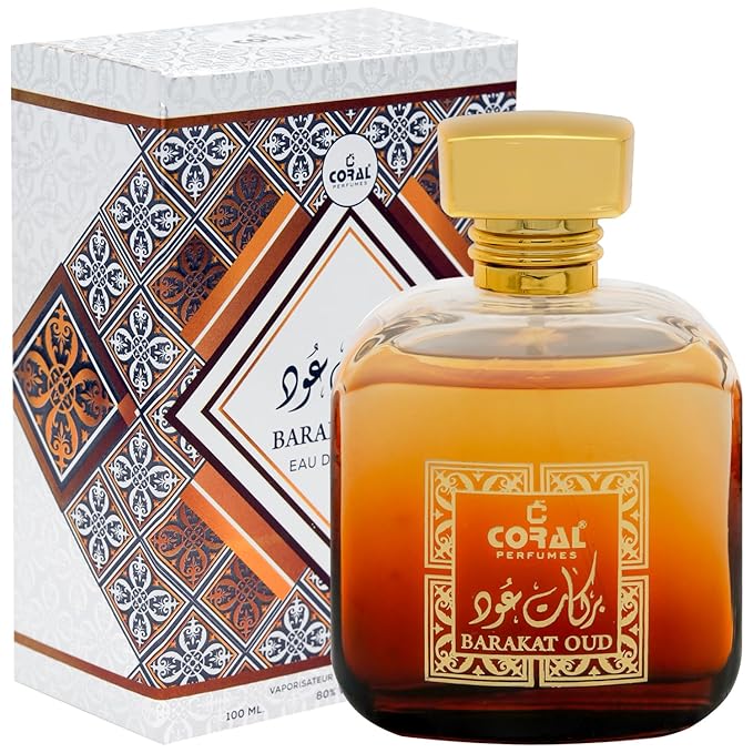 Coral Barakat Oud Eau de Parfum for Unisex – 100ml