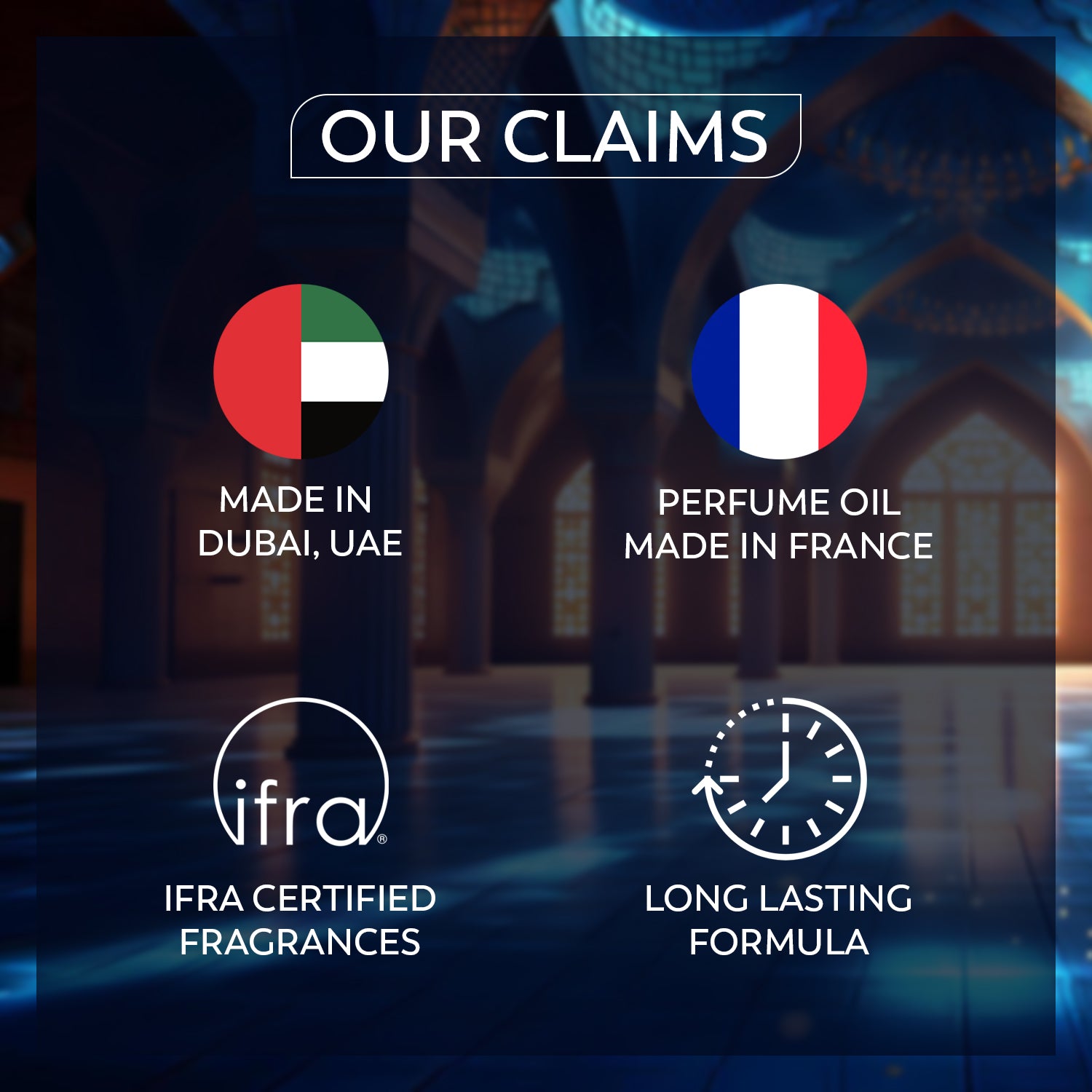 Middle East Arabian Flame Extrait de Parfum for Unisex – 80 ml