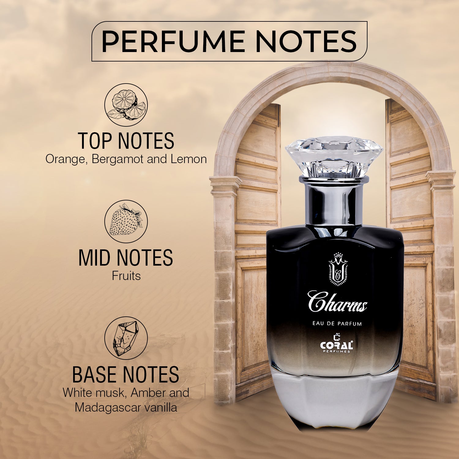 Coral Charms Unisex Perfume - 100ml