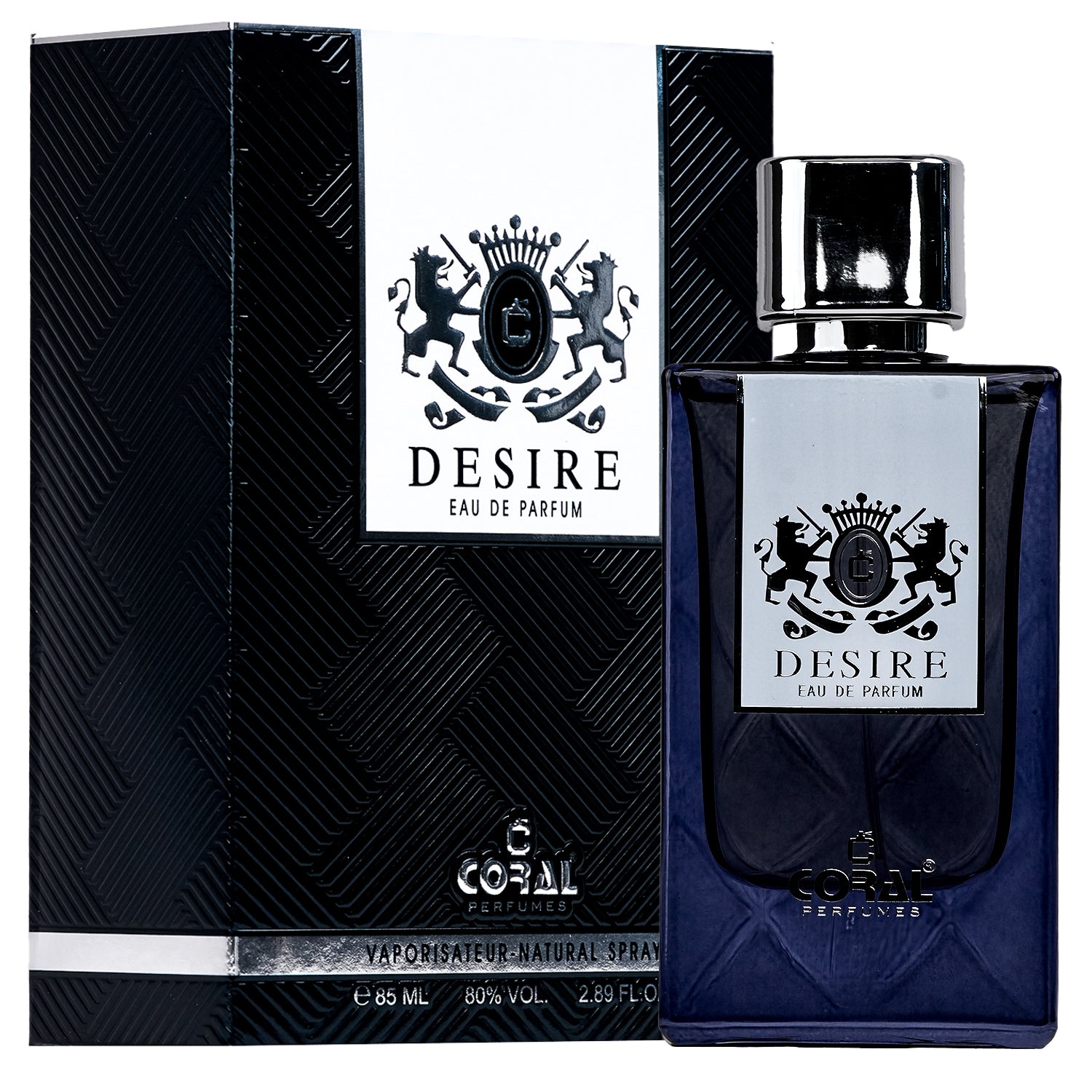 Coral Desire Eau de Parfum for Men – 85ml