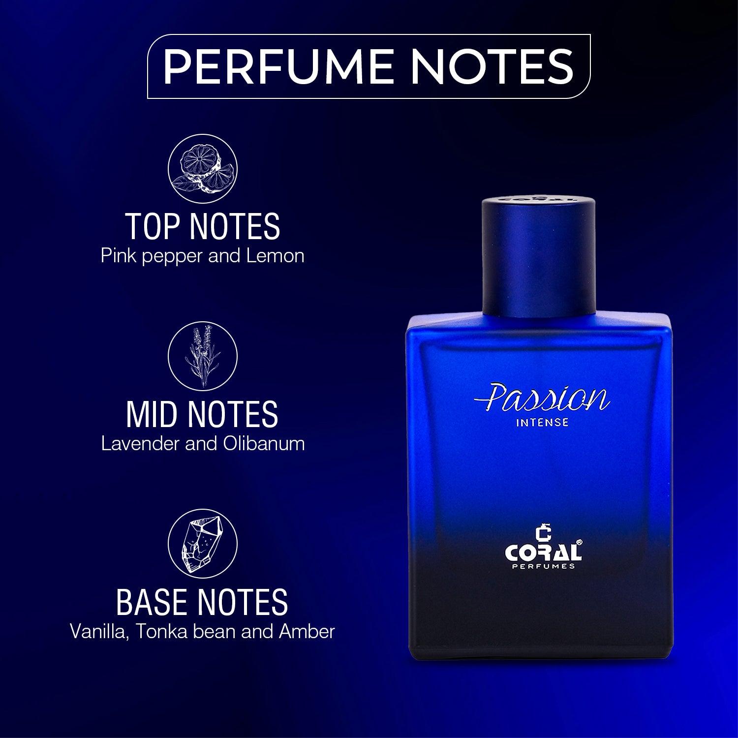 Coral Passion Intense Eau de Parfum for Men – 100ml