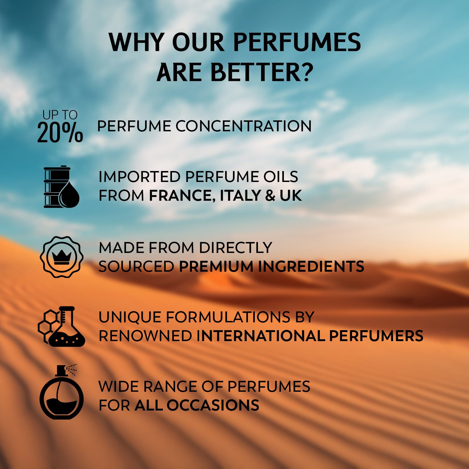 Middle East Dolce Rouge Extrait de Parfum for Unisex – 65 ml