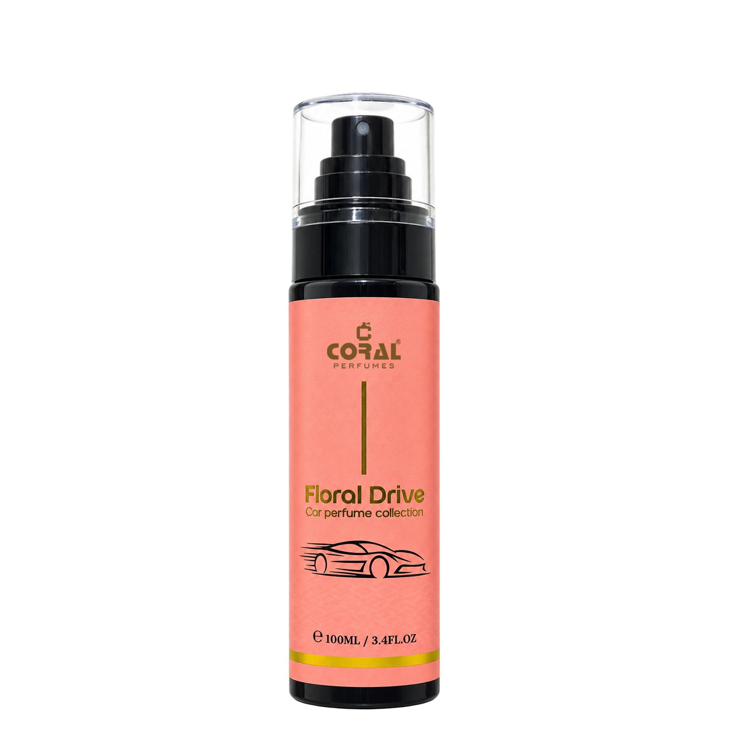 Coral Floral Drive Car Air Freshener – 100ml