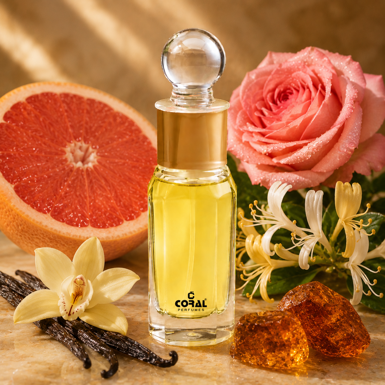 Golden Perfume Oil For Unisex 10ml – Inspired by Gòlden Dùst