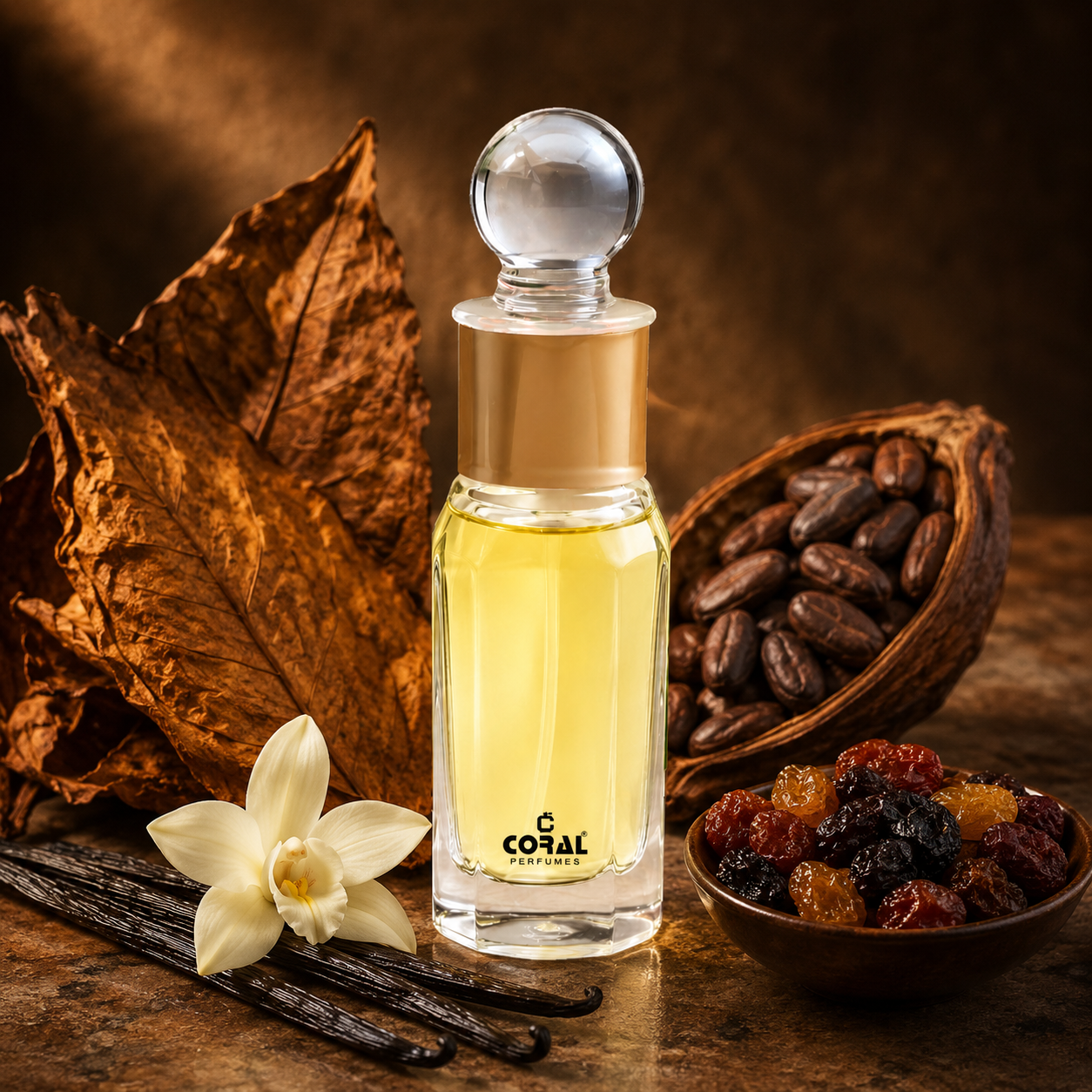 Spice Leaf Perfume Oil for Unisex 10 ml – Inspired By Tobàcco Vanílle