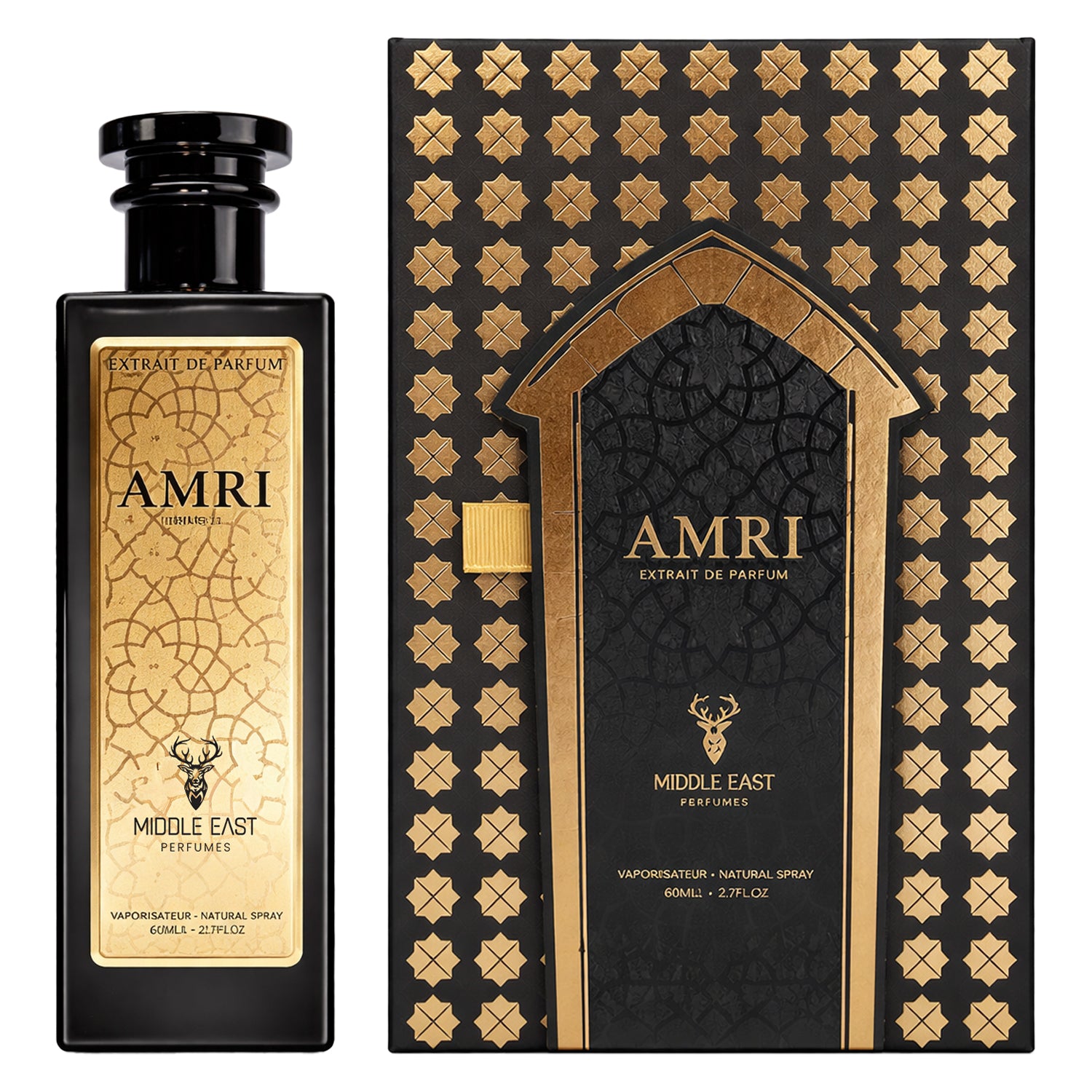 Middle East Amri Extrait de Parfum for Unisex - 80ml