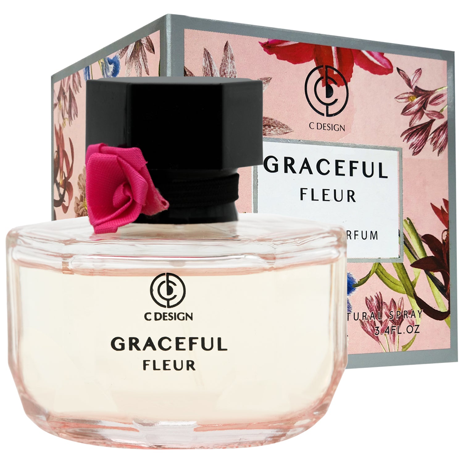 Graceful Fleur Eau de Parfum for Unisex – 100ml