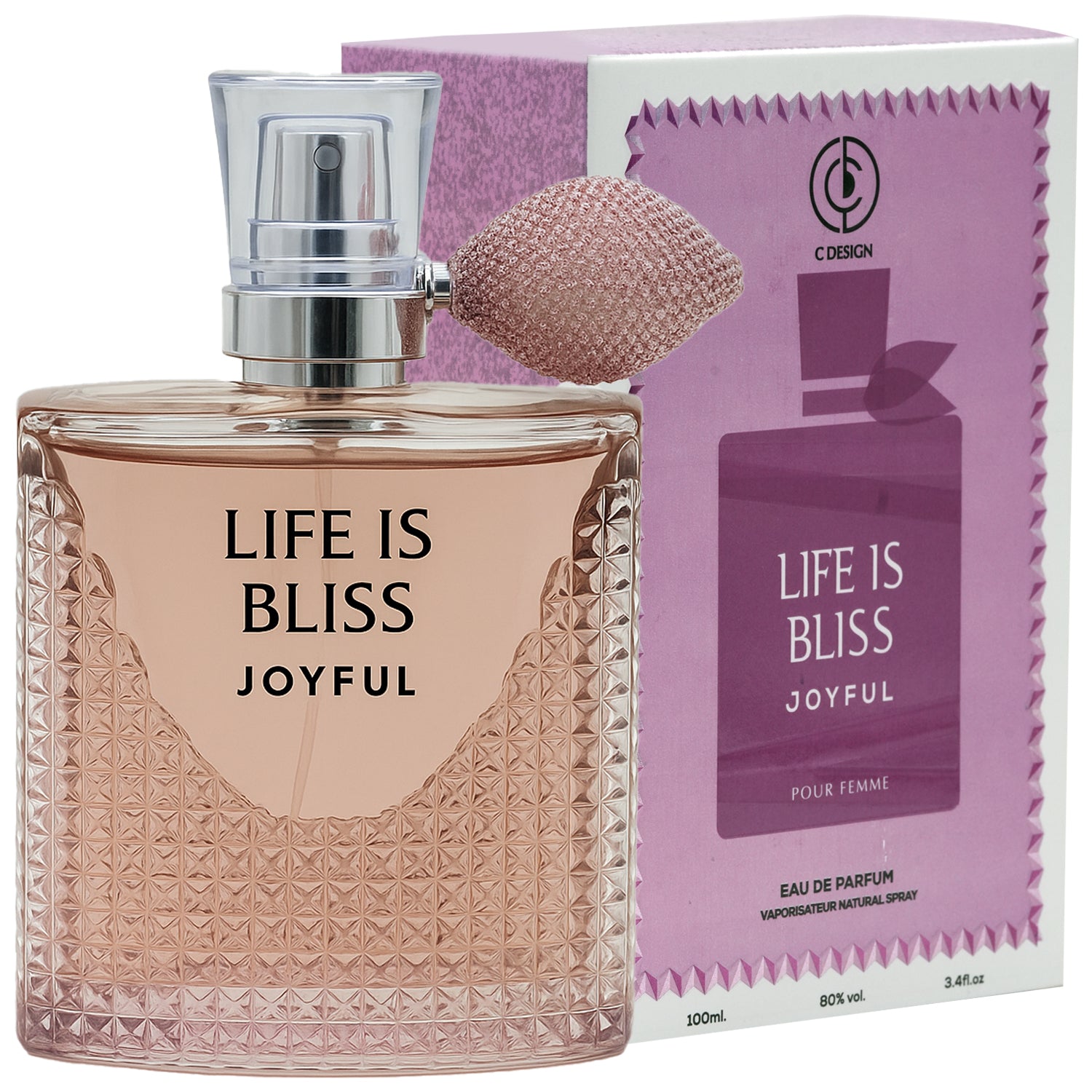 Life is Bliss Joyful Eau de Parfum for Women – 100ml