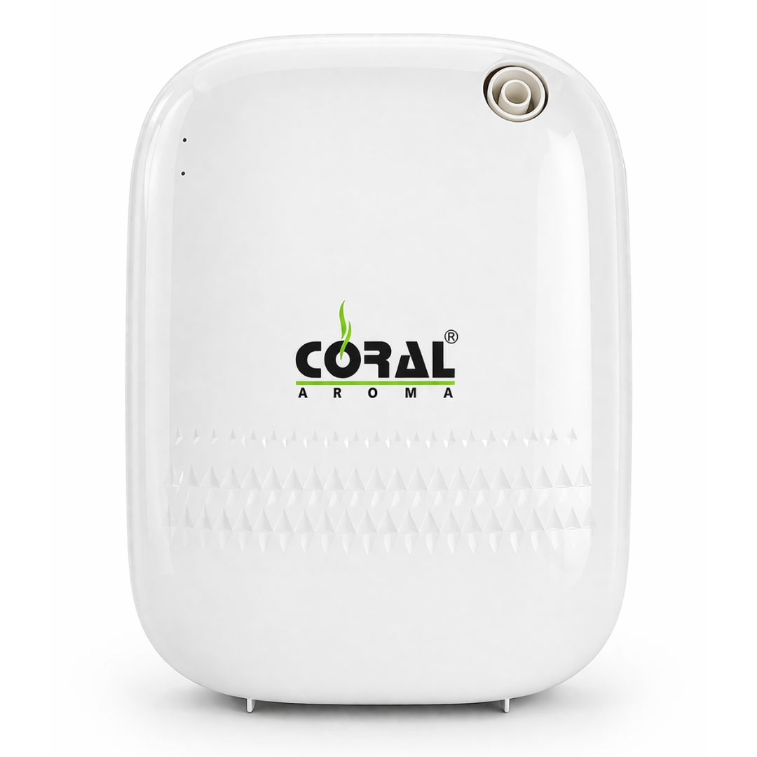 Coral Aroma Diffuser Machine - 400ML White | For Home & Office