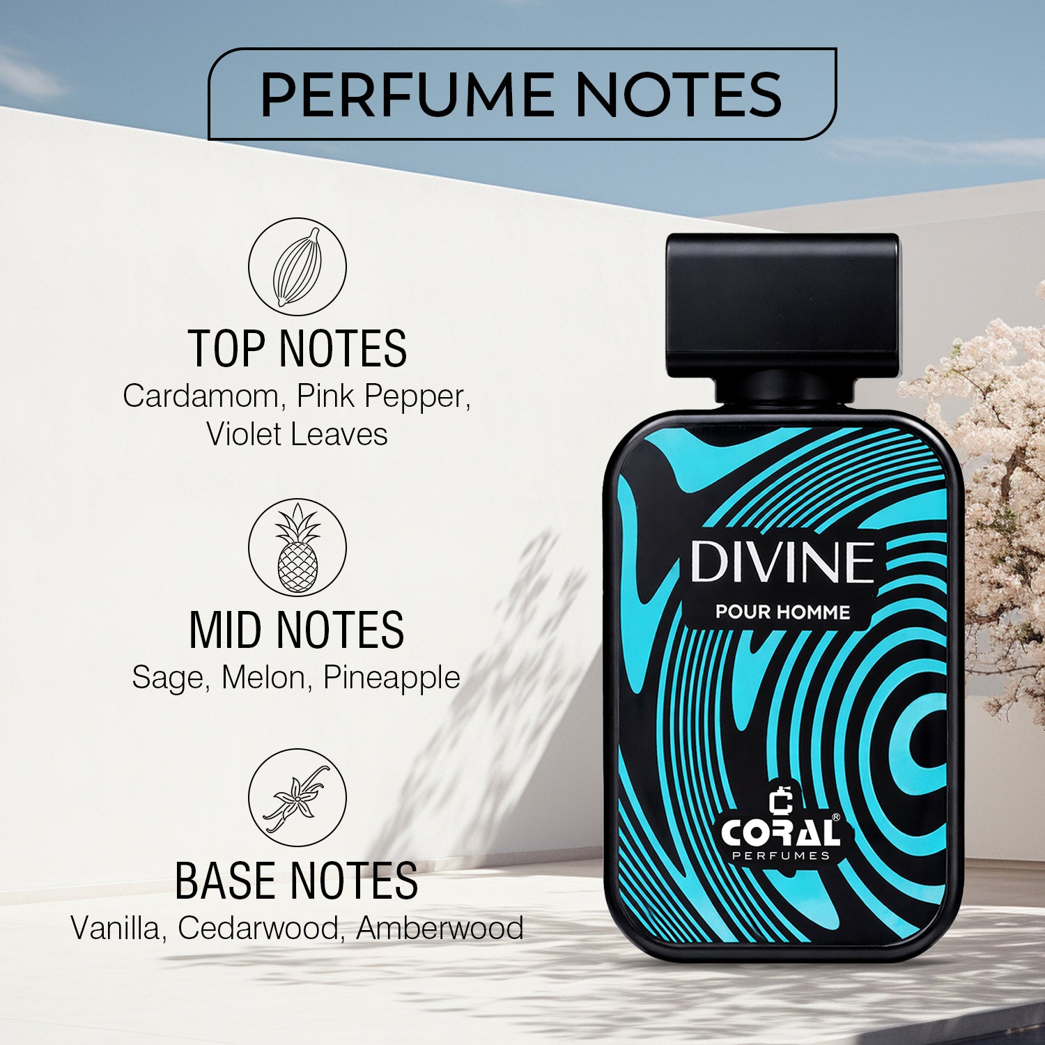 Coral Divine Pour Homme EDP 100ml