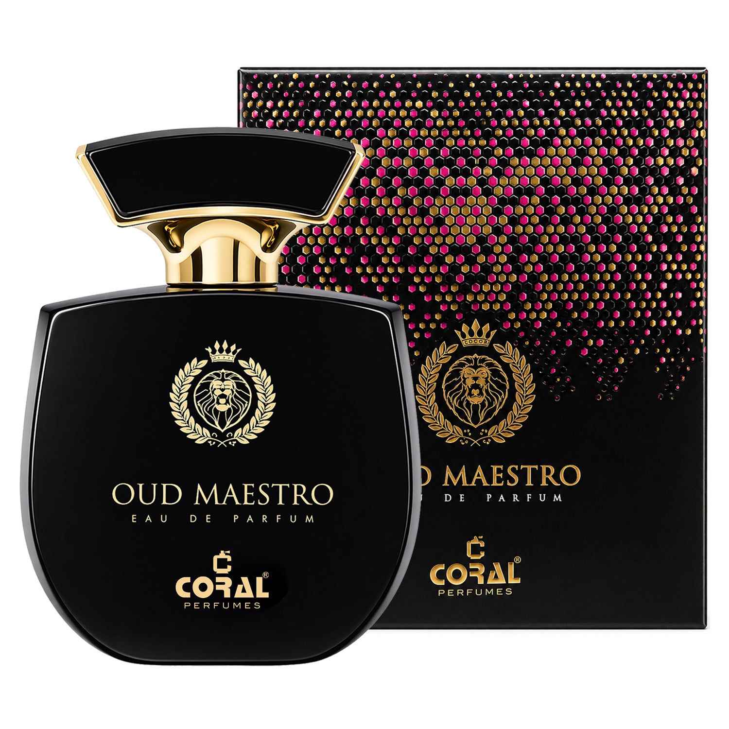Coral Perfumes Unisex Oud Series Combo – Oud Royale, Oud Maestro, Oud Essence & Oud Elixir