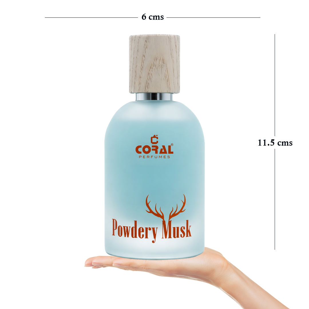 Coral Powdery Musk For Unisex Eau De Parfum 50ml