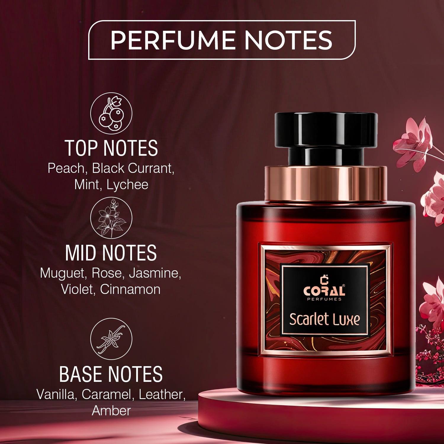 Coral Scarlet Luxe For Unisex 100ml